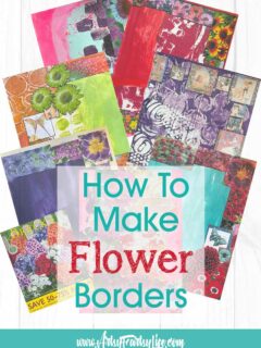 Use A Flower Catalog In Mixed Media Magazine Collage