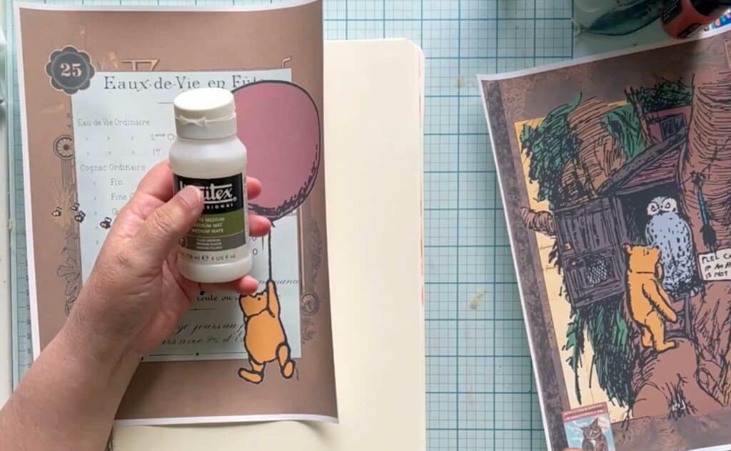 DIY Winnie the Pooh Junk Journal