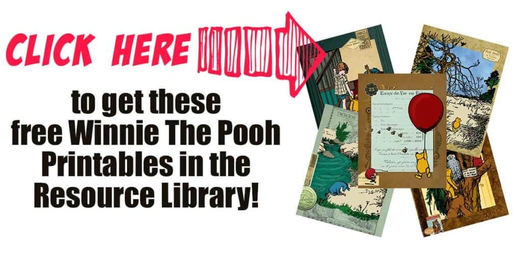Click here to get the free pooh printables!