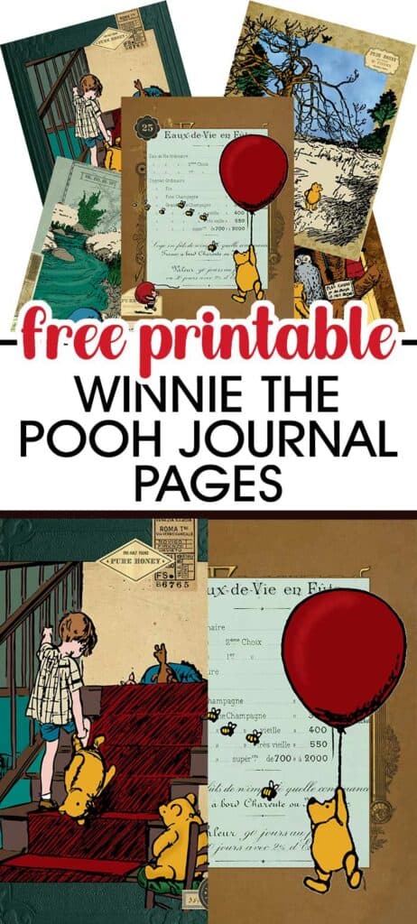 Free Printable Winnie The Pooh Journal Pages