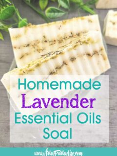 How To Make Natural Homemade DIY Lavender Soap