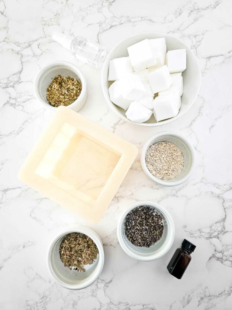 How To Make Natural Homemade DIY Lavender Soap
