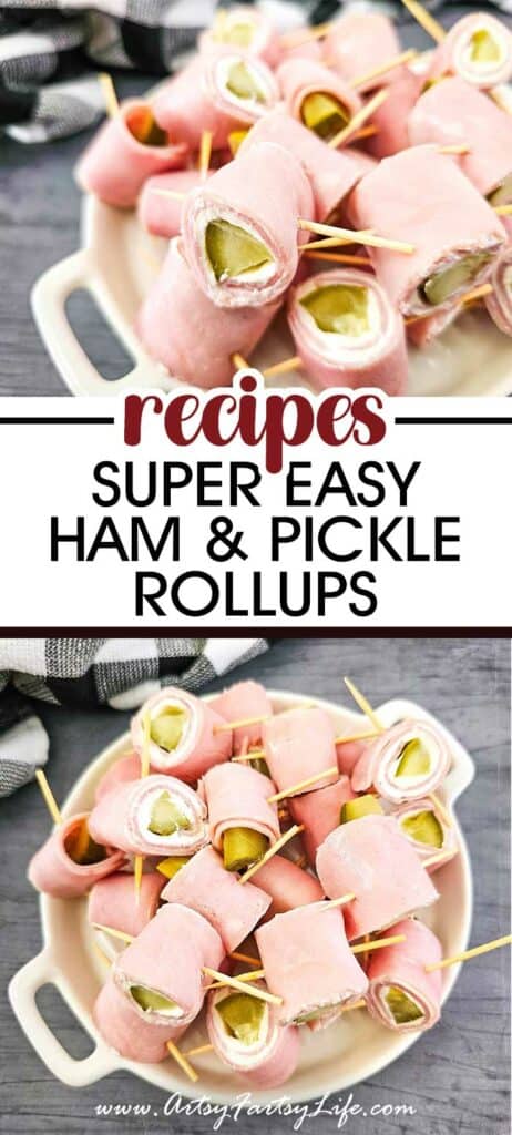 How To Make Easy Ham and Pickle Cream Cheese Rolls