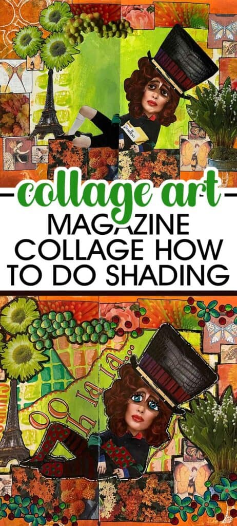How To Do Amazing Shading In Magazine Collage Art
