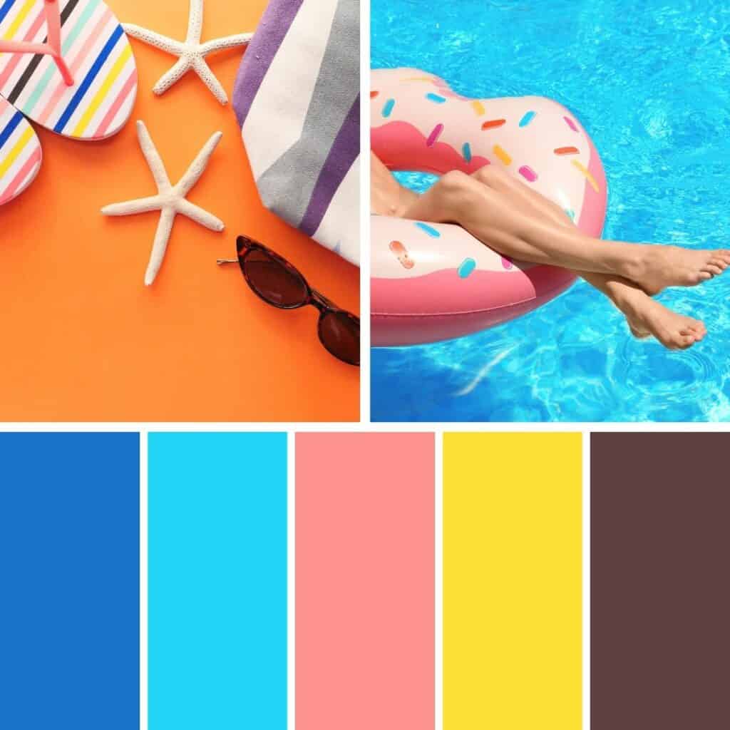 Pool Party - Summer Color Palette
