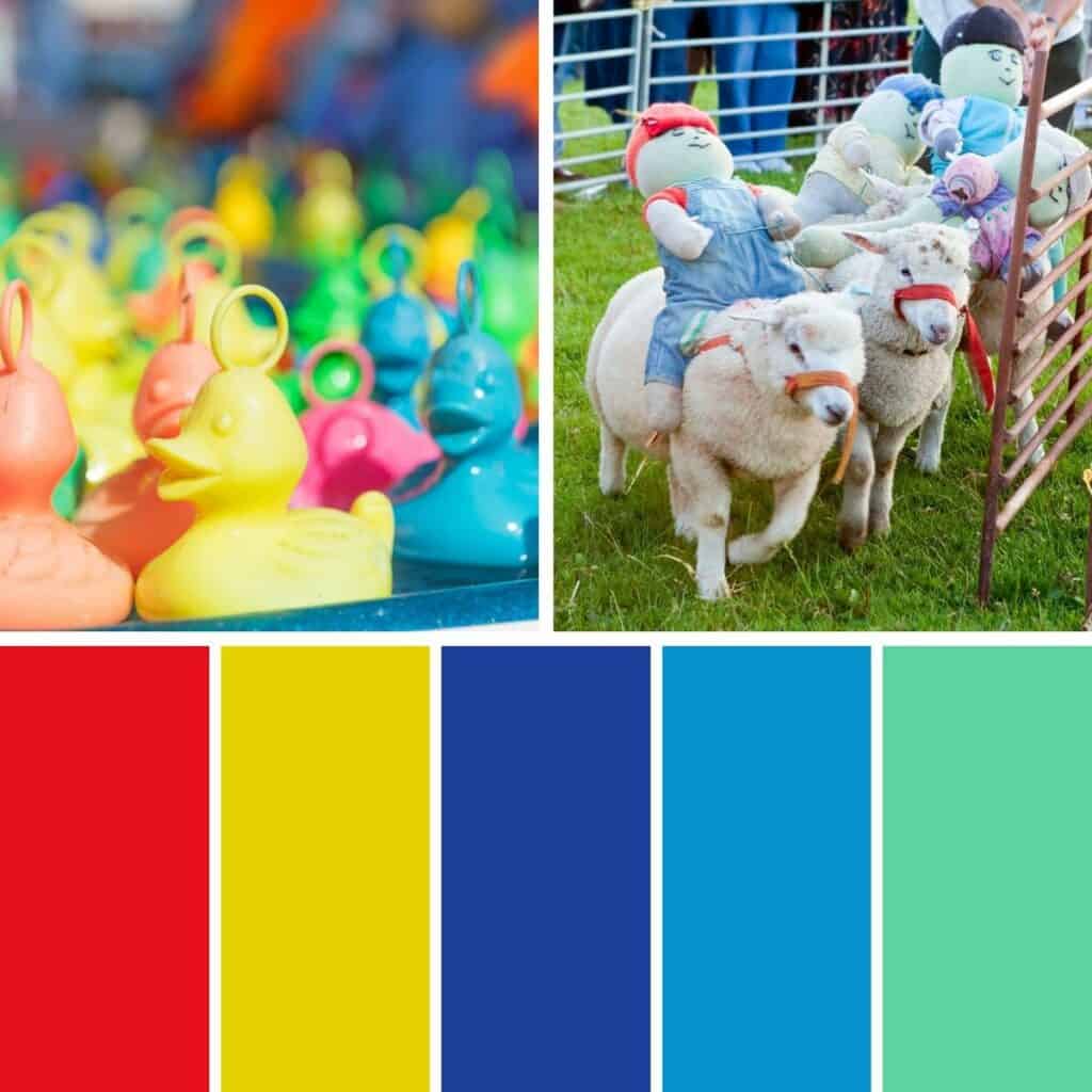 Colorful Country Fair - Summer Color Palette