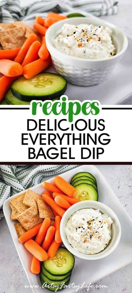 Easy Everything Bagel Cream Cheese Dip Recipe