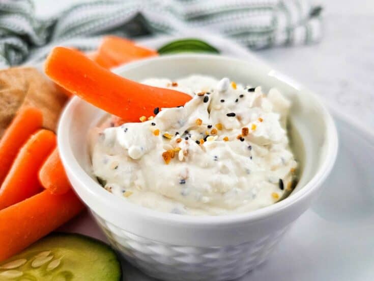 Easy Everything Bagel Cream Cheese Dip Recipe