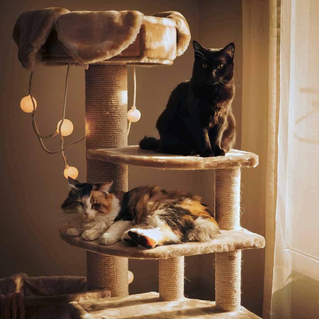 Cat Tree for Multiple Cats: Provide Your Felines with a Fun and Functional Play Space
