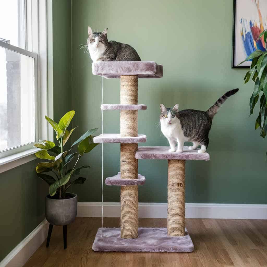 Create the perfect space for your multiple cats with a cat room that is designed for their needs.
