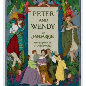 Vintage Peter Pan Title Page Poster