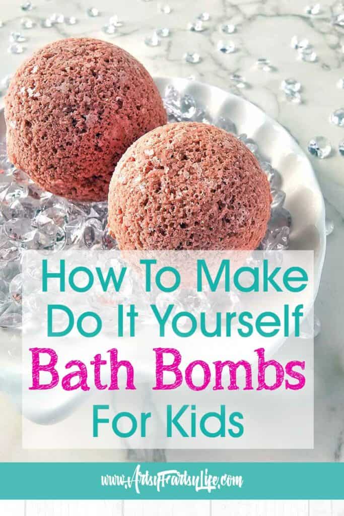 How To Make Natural Clay DIY Bath Bombs For Kids
