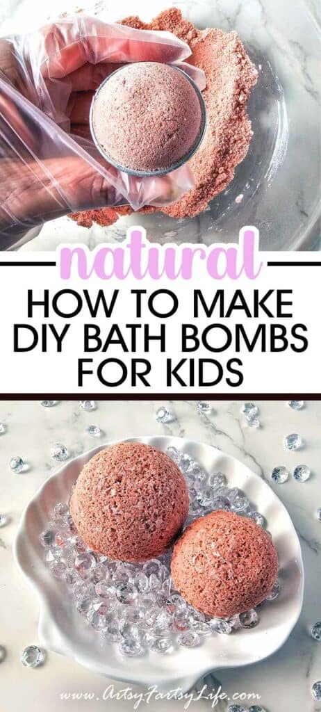 How To Make Natural Clay DIY Bath Bombs For Kids
