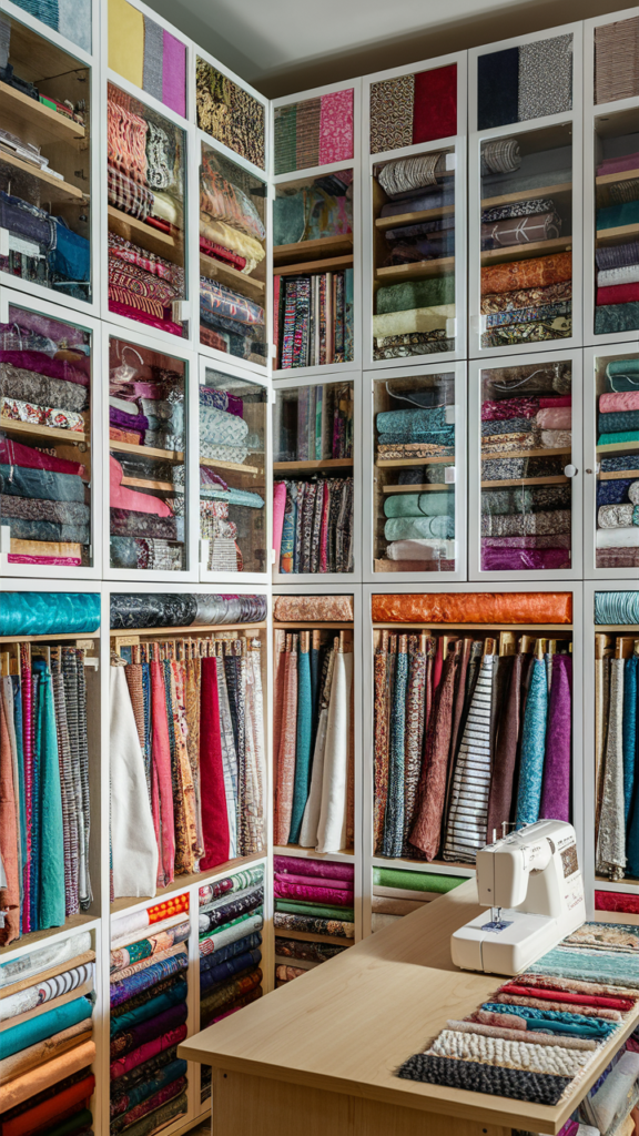 Sewing Room Storage: Smart Solutions for Fabric and Notions