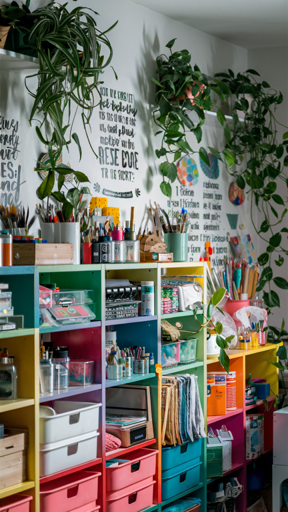 Small Craft Room Design: Organizing for Optimal Creativity