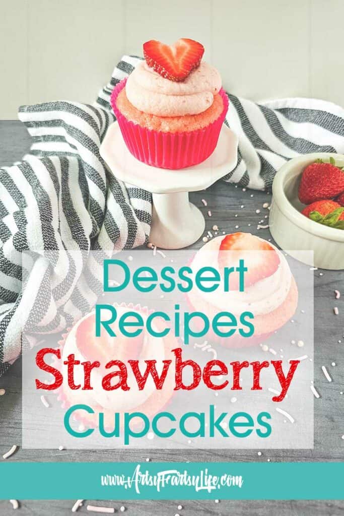 Add A Fun Surprise To Your Strawberry Cupcakes