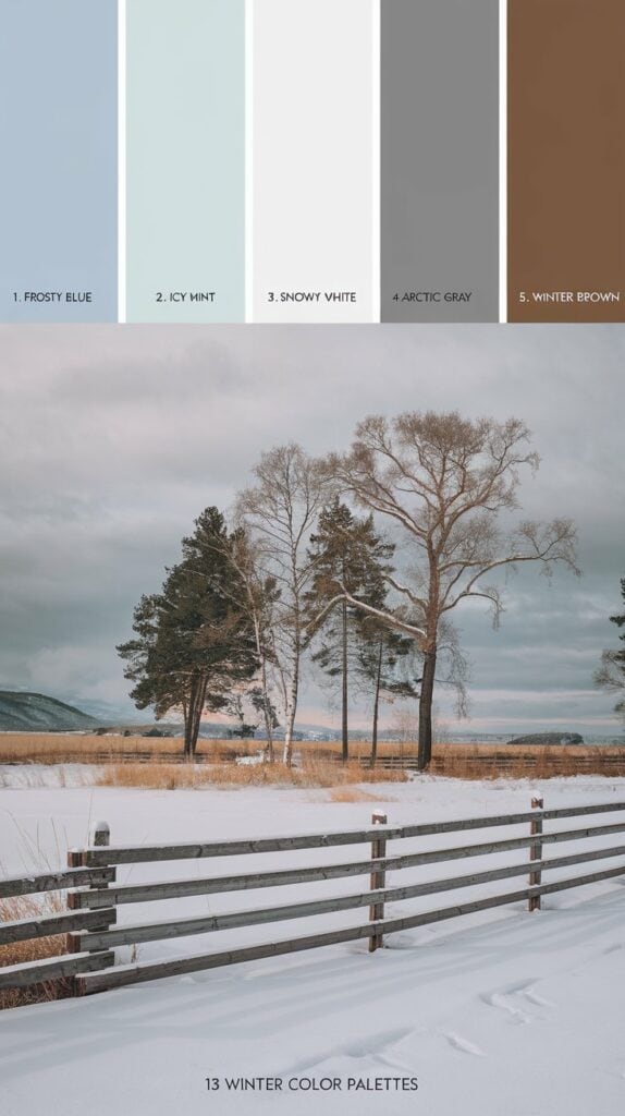 Frosty Winter Color Palette