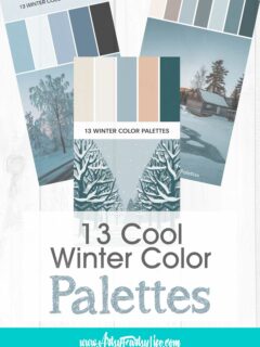 13 Winter Color Palettes For Seasonal Artwork