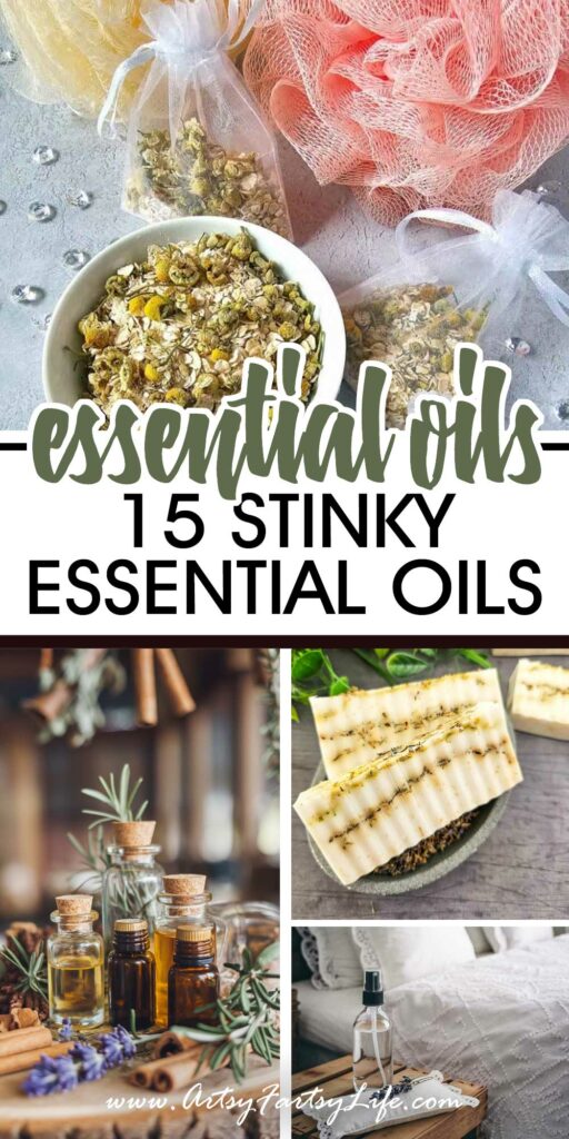 15 Stinky Essential Oils Recipes You Will Love!
