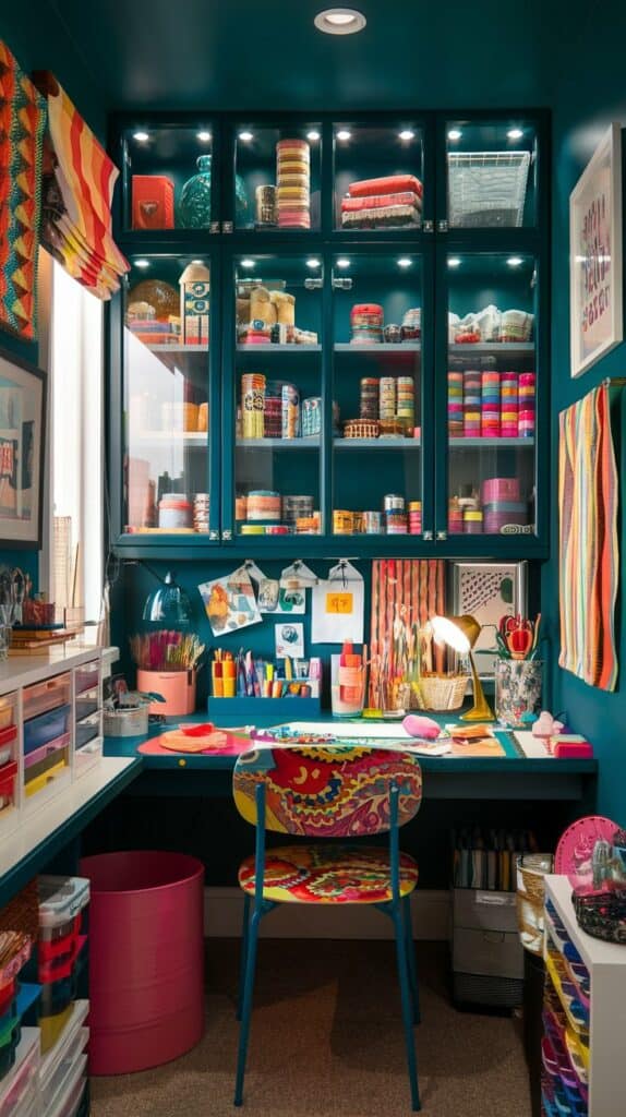 Color Palette Ideas for a Boho Craft Room