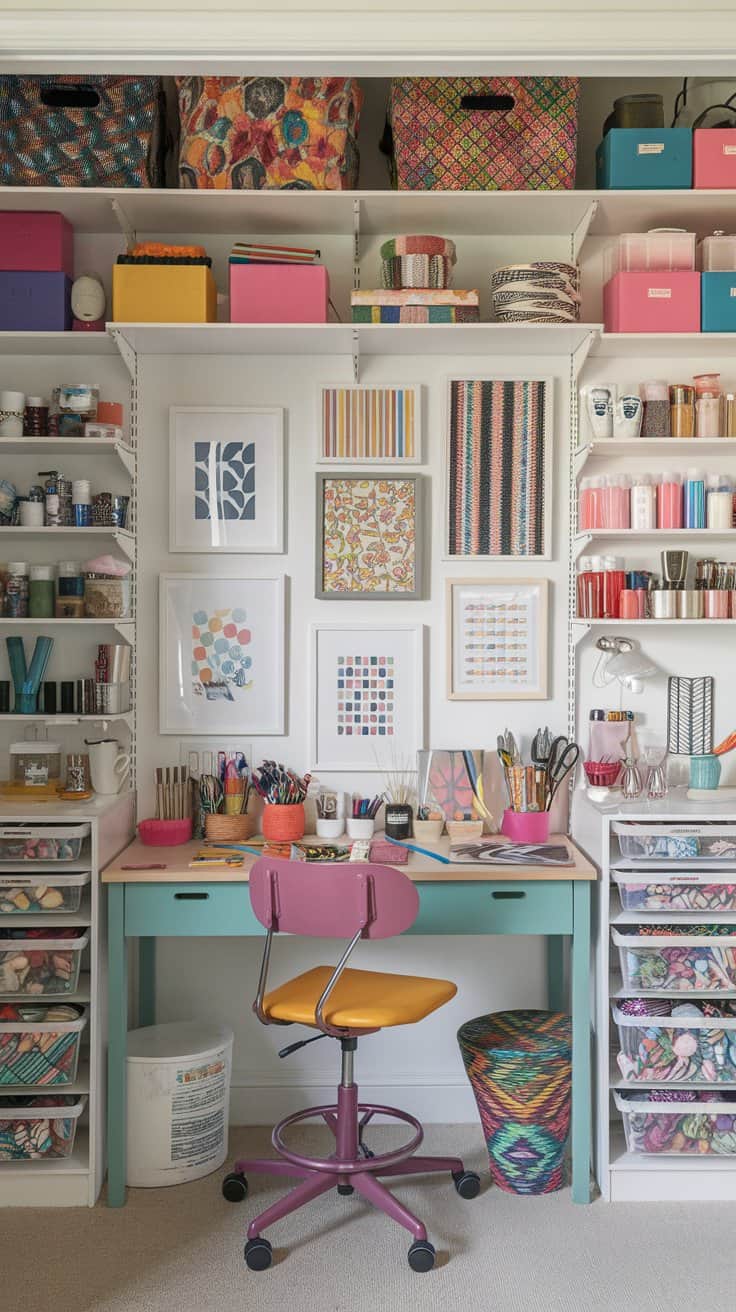 23 Small Craft Room Ideas Aesthetic Artsy Fartsy Life