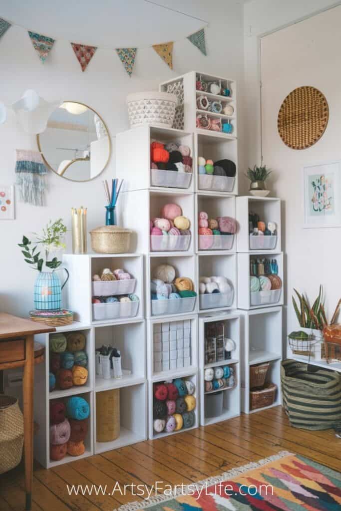 Ikea Craft Room on a Budget