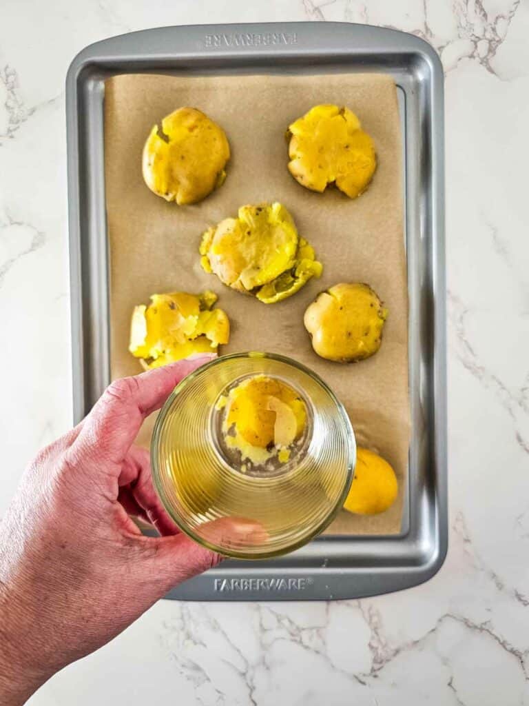 Loaded Smashed Potatoes - Appetizer Recipe
