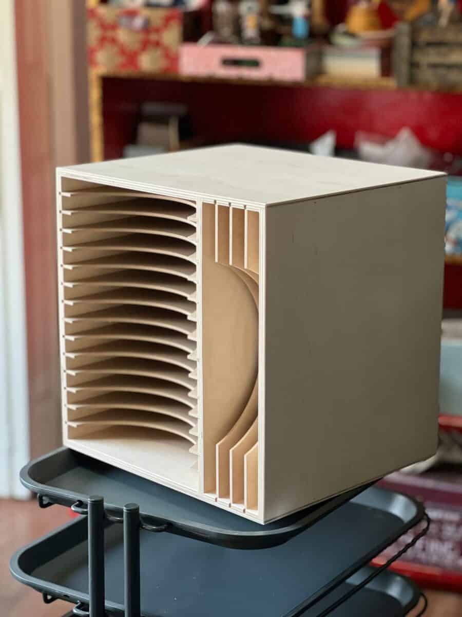 Wicked Cool Ikea Kallax Paper Sorter · Artsy Fartsy Life