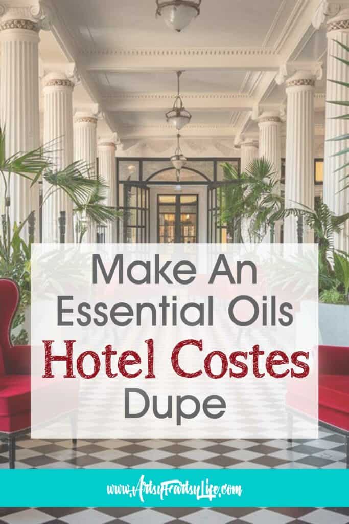 Hotel Costes In Paris Essential Oils Scent Dupe
