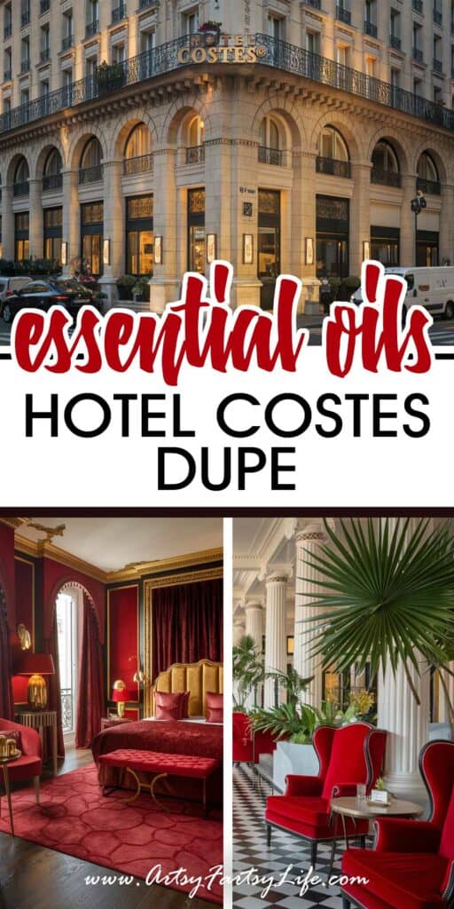 Hotel Costes In Paris Essential Oils Scent Dupe
