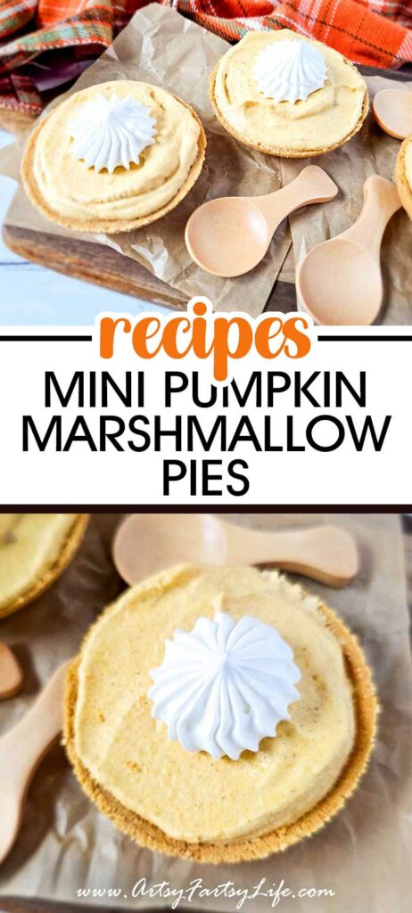 No Bake Mini Pumpkin Pies