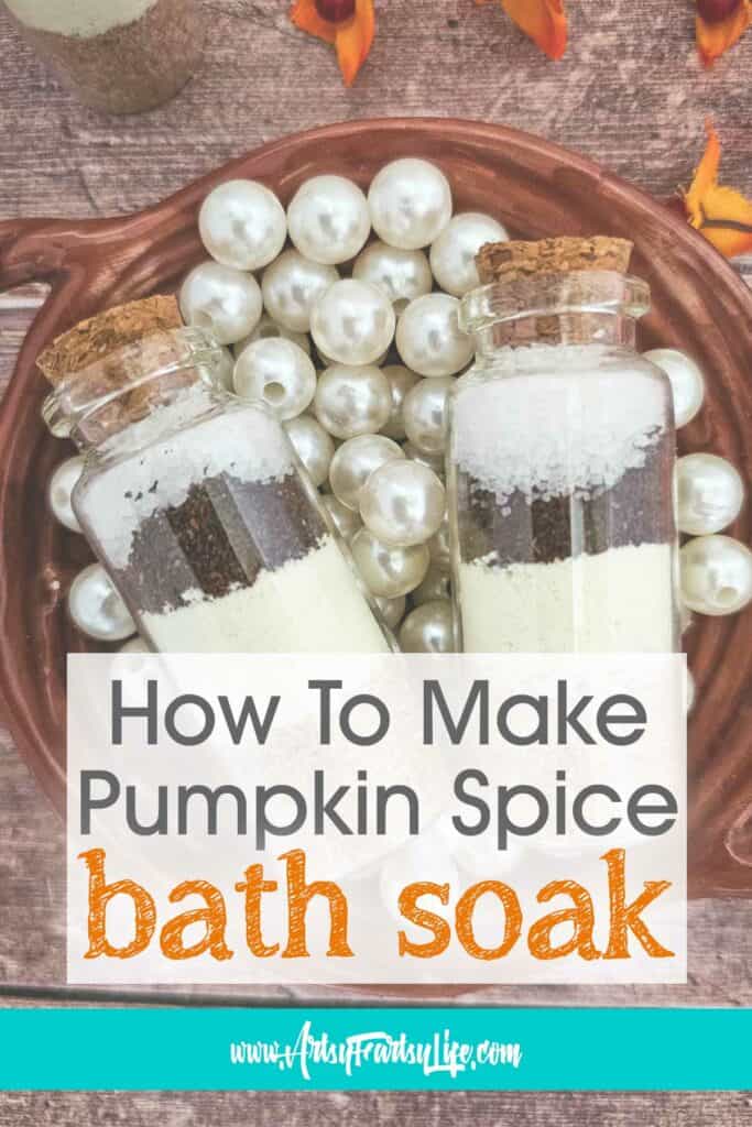 Pumpkin Spice Latte Bath Soak
