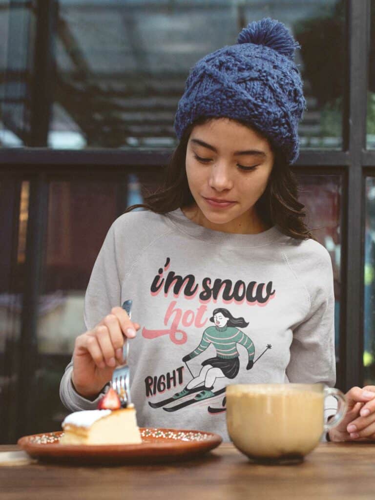 Sisterly Love on the Slopes: Matching Tees