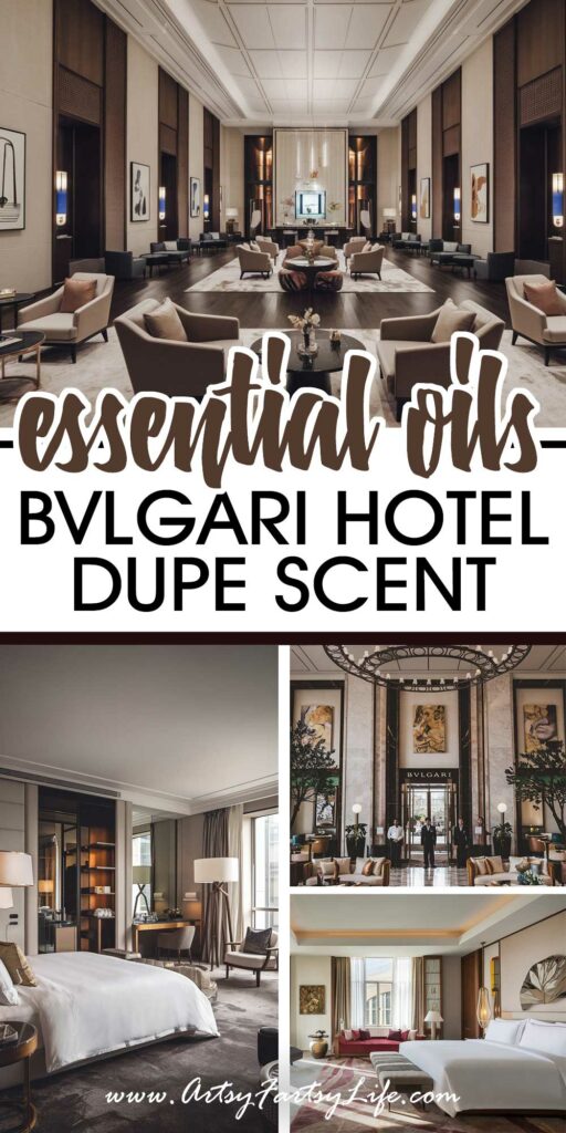 How To Make Bvlgari Hotel Scent Dupe With Essential Oils