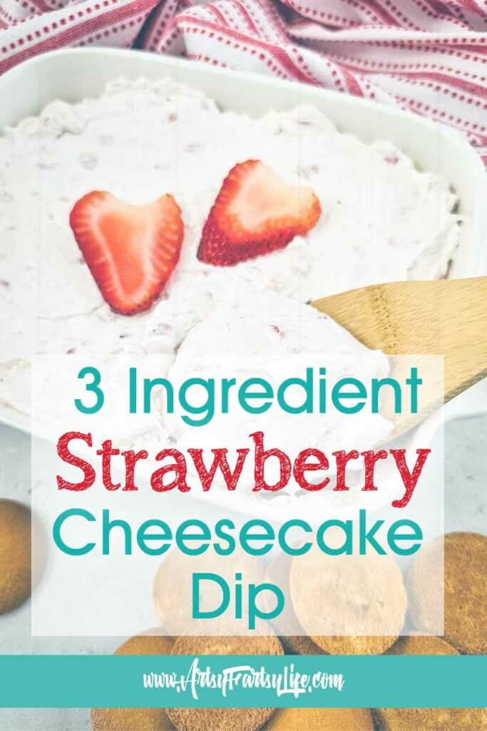 3-Ingredient Strawberry Cheesecake Dip
