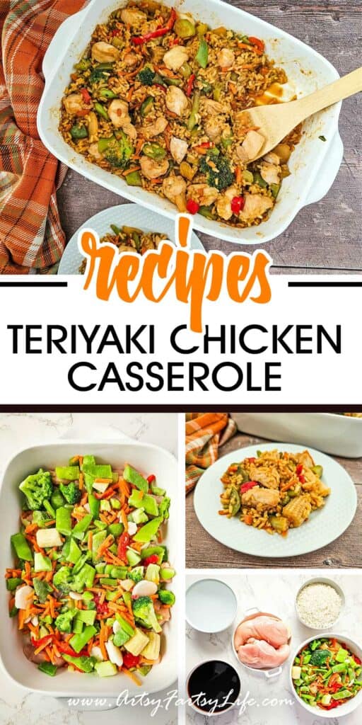 Easy 1980s Teriyaki Chicken Rice Casserole