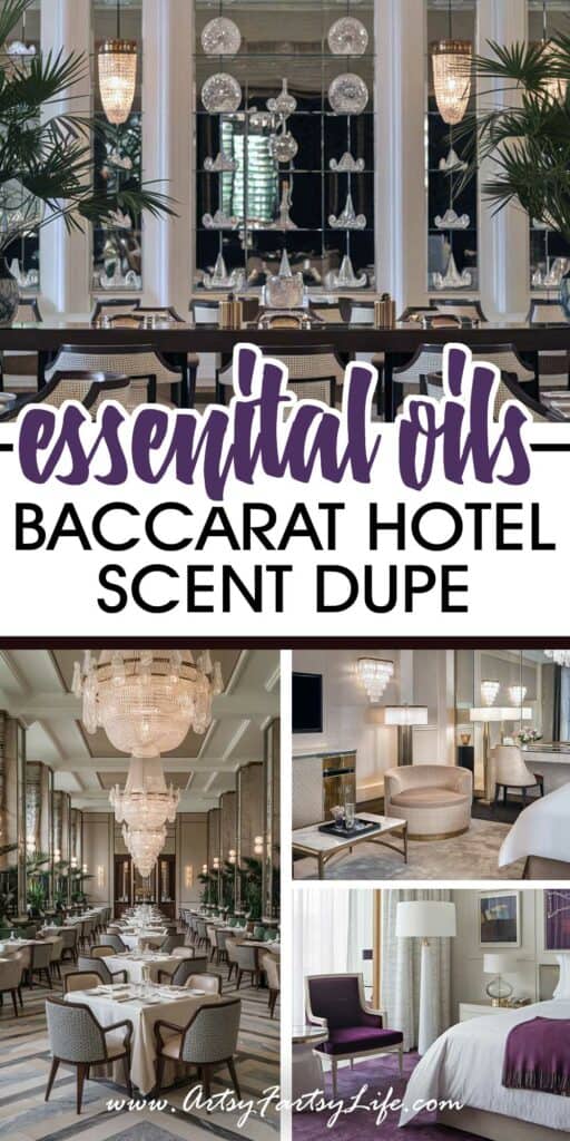 How To Make Baccarat Hotel Scent With Essential Oils