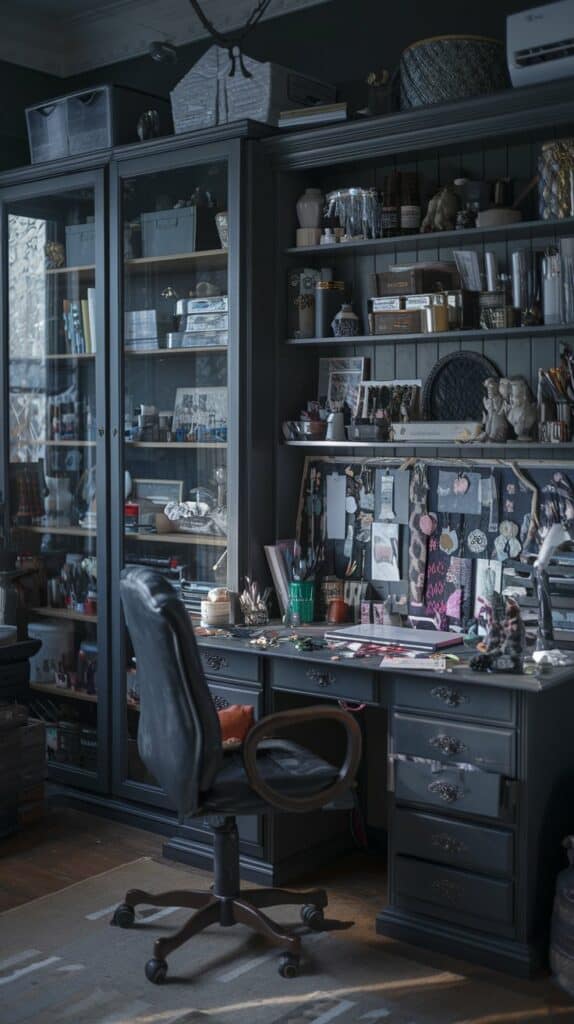 27 Dark Aesthetic Workspaces for Creative Souls