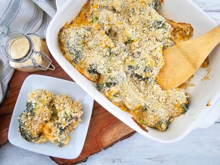 Old-Fashioned Cheesy Broccoli Casserole