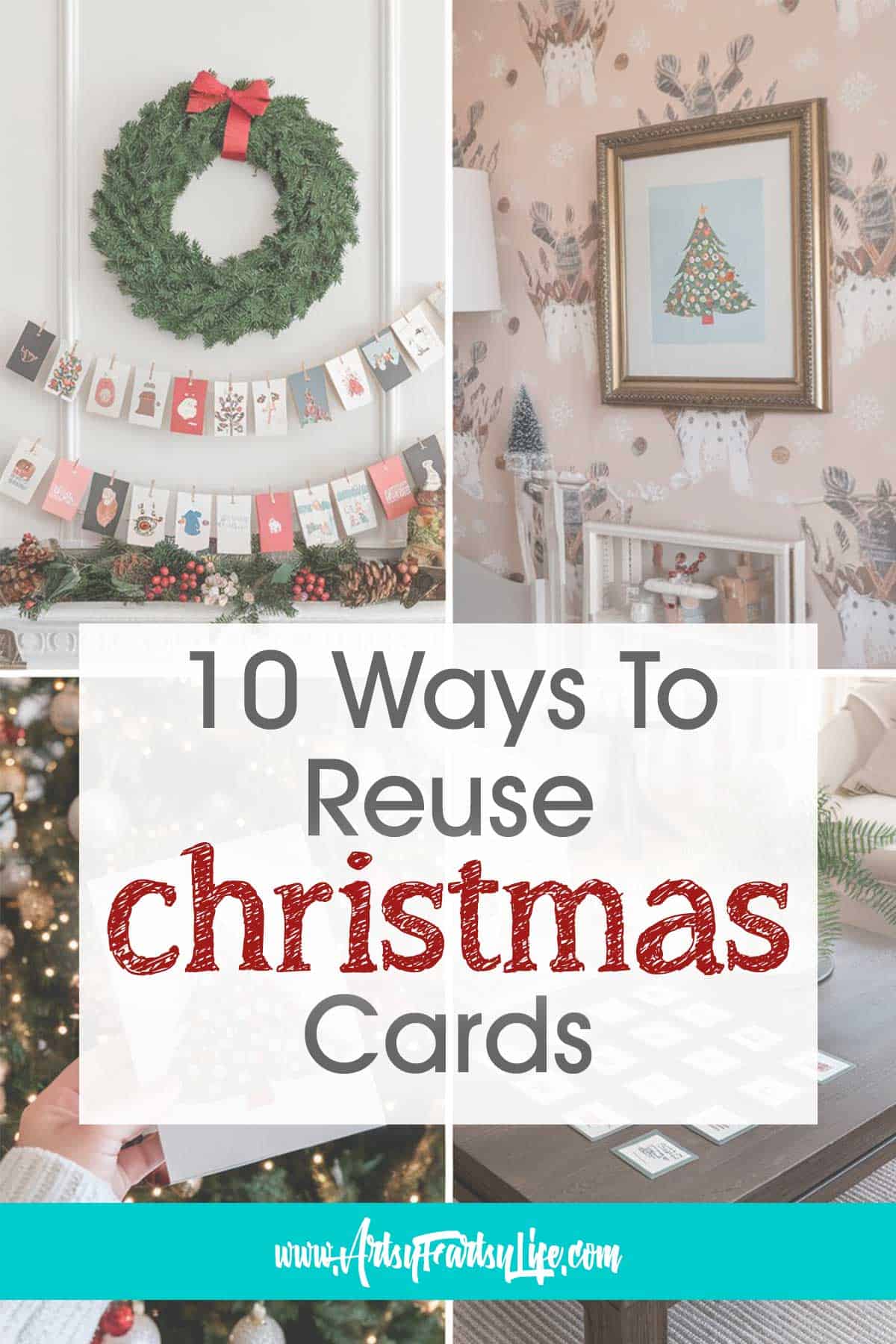 10 Things To Do With Christmas Cards After The Holidays Are Over
