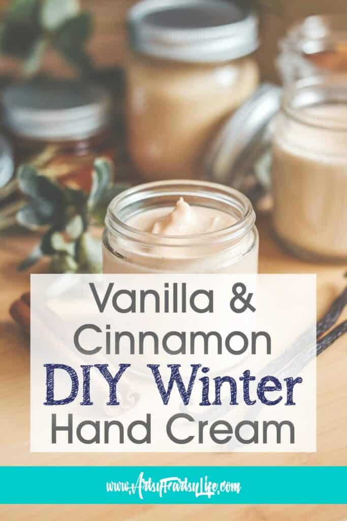 DIY Cinnamon and Vanilla Hand Cream: A Luxurious Treat for Winter Skin