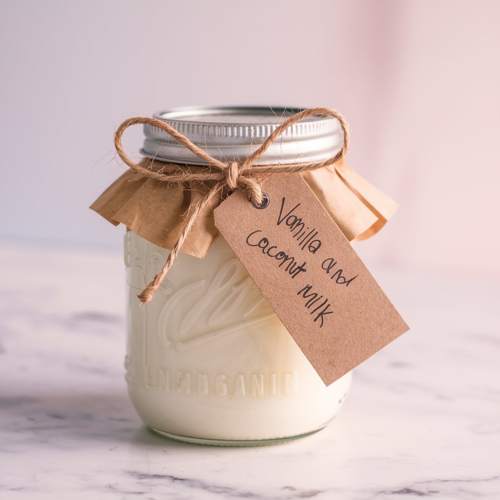 Homemade Vanilla and Coconut Milk Bath Soak
