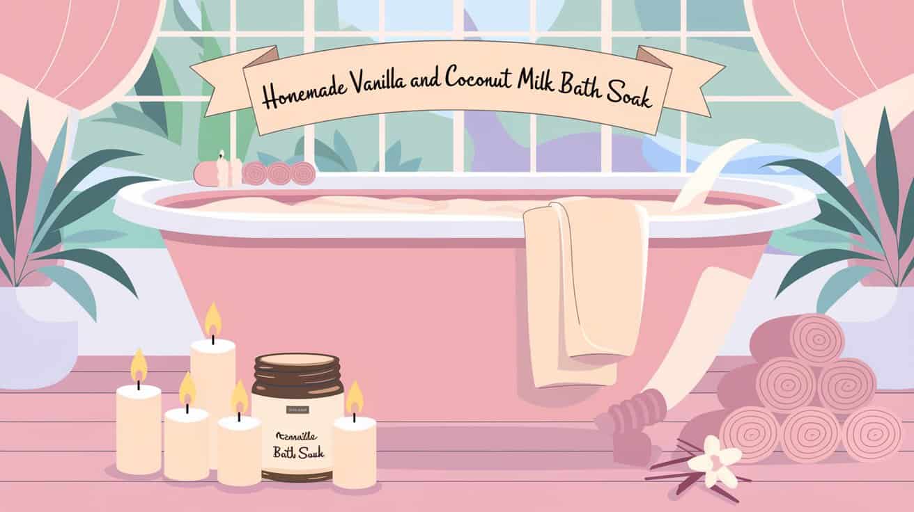 Vanilla & Coconut Milk Soak Vanilla & Coconut Milk Soak