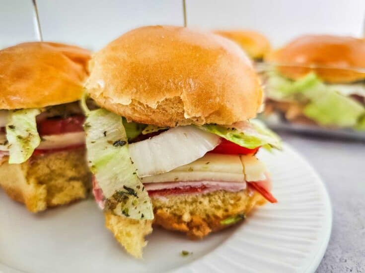 Old Fashioned Italian Sub Sliders