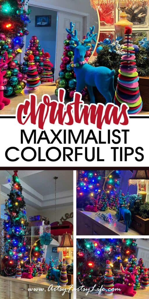 Maximalist Eclectic Christmas: My Colorful Decorations and Budget-Friendly Tips
