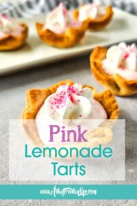 Pink Lemonade Tarts - A Sweet and Tangy Treat · Artsy Fartsy Life