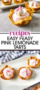 Pink Lemonade Tarts - A Sweet and Tangy Treat · Artsy Fartsy Life