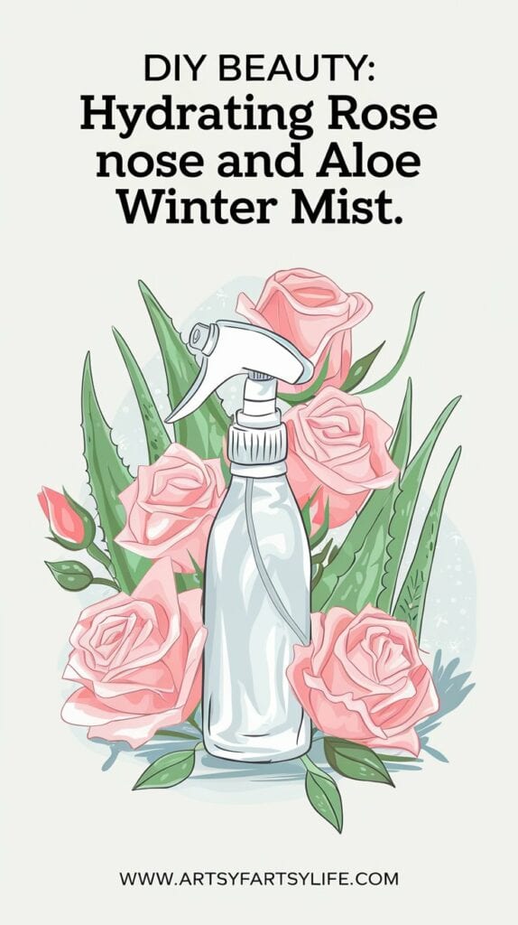 DIY Beauty: Hydrating Rose and Aloe Winter Mist