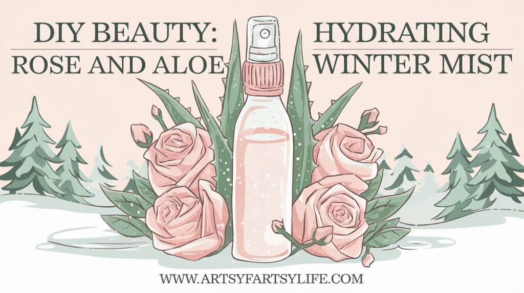 DIY Beauty: Hydrating Rose and Aloe Winter Mist