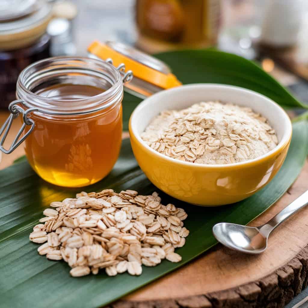 Soothing Oatmeal and Honey Face Mask: DIY Winter Beauty Recipe for Dry Skin
